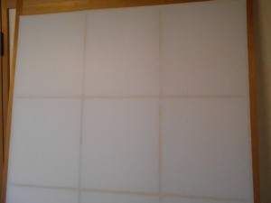 張替えしたばかりの障子
