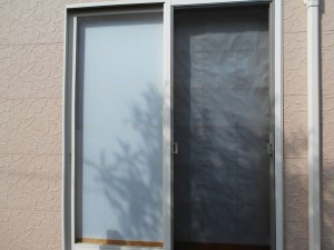 障子を変えた窓