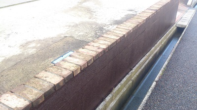 コンクリート塀塗装