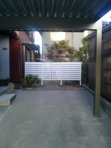 カーポート＆ウッドフェンス